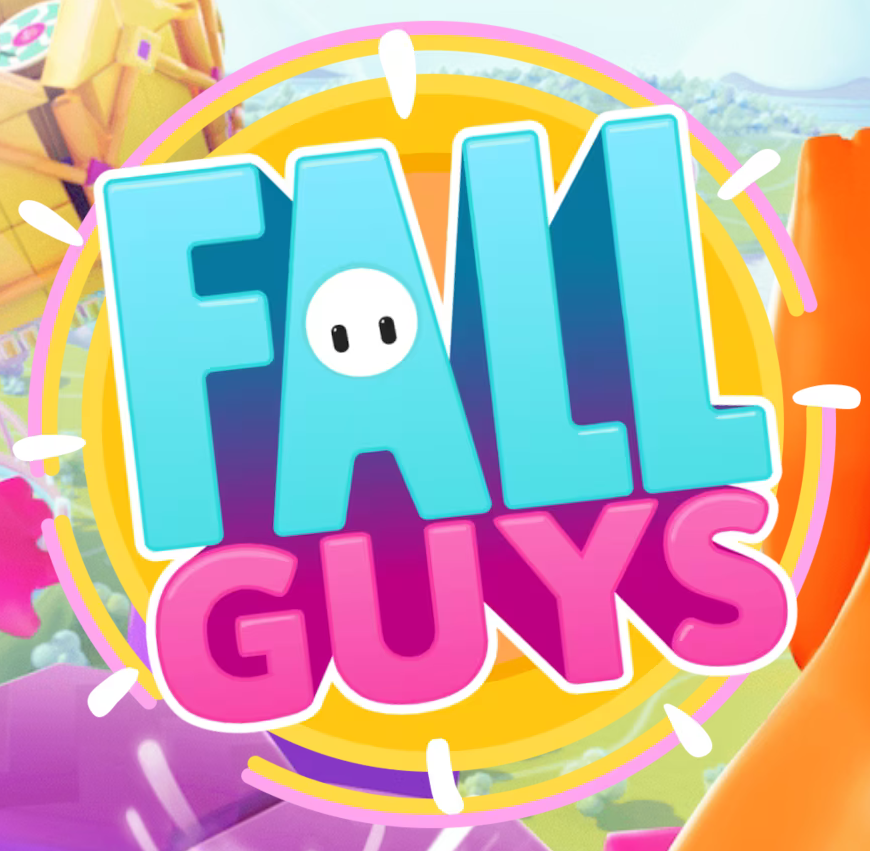 Image of Fall Guys logo.