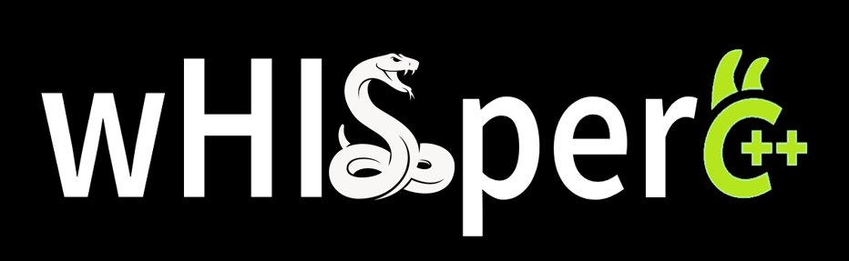 Whisper.cpp logo
